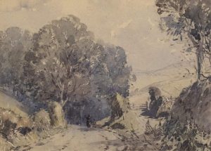 Alfred Crocker Leighton: A DEVON LANE