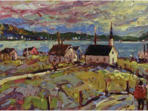 Rod Charlesworth: EASTERN VILLAGE SCENE