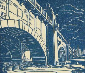 Margaret Dorothy Shelton: CENTRE STREET BRIDGE, CALGARY