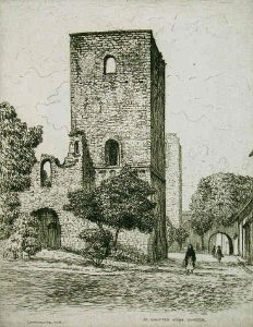 Caroline Helena Armington: ST DROTTEN, VISBY, SWEDEN  |  THE WALL OF VISBY, SWEDEN