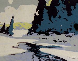 John William Beatty: UNTITLED (SPRING THAW)