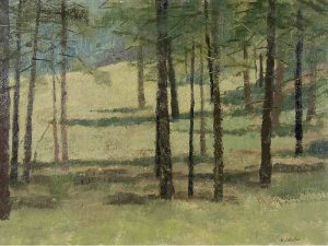 Alan Caswell Collier: THE DRY SILENCE (RANGE LAND NEAR KAMLOOPS, BC)