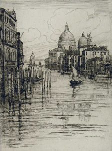 Caroline Helena Armington: GRANDE CANAL FROM ACCADEMIA, VENICE