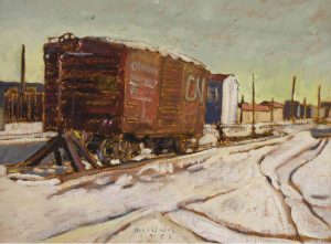 Robert FM McInnis: TRAIN YARD