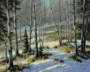 Robert E Wood: WINTER WOODS