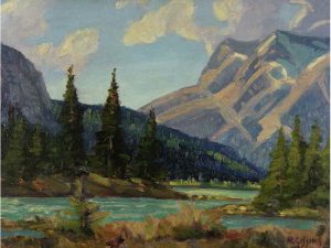 Roland Gissing: NEAR 3 SISTERS (BOW VALLEY-ALBERTA)