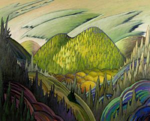 James Edward Hergel: SUNLIT GORGE, ALGOMA