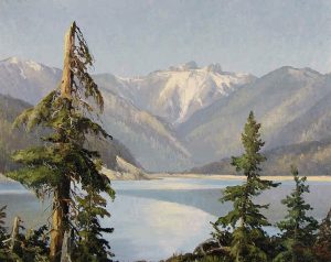 Duncan Mackinnon Crockford: THE LIONS FROM CAPILANO LAKE, BC