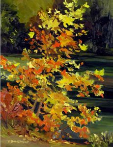 Lorna Dockstader: OCTBER ON THE BOW RIVER