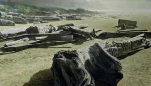 Ronald (Ron) William Bolt: BEACH BONES AT LONG BEACH #2