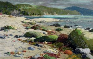 Horace Champagne: LOW TIDE, ST-IRENEE, CHARLEVOIX, QUEBEC