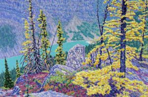Herbert Otto Sellin: LAKE LOUISE, FROM THE BEEHIVE