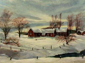 Richard (Dick) van den Hoogen: UNTITLED (WINTER IN PRIDDIS)