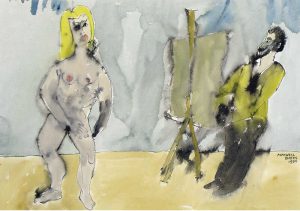 Maxwell Bennett Bates: PAINTER & MODEL