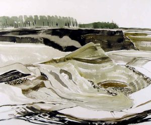 George Weber: UNTITLED (GRAVEL PIT AT CLOVER BAR, EDMONTON)