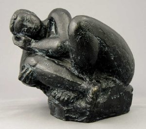 Antoniucci Voltigero Volti: UNTITLED (CROUCHING NUDE)