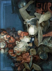 Sunol Alvar: UNTITLED (MOTHER AND CHILD WITH DOVES)