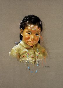 Dorothy Marie Oxborough: UNTITLED (NATIVE CHILD)
