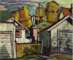 Edward (Ed) John Loenen: OCTOBER BRILLIANCE IN VANCOUVER EAST #1