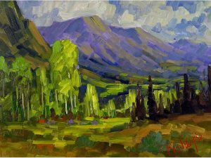 Ken Gillespie: SPRING ASPENS