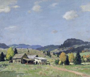 Richard Jack: UNTITLED (FARM IN THE HILLS)