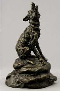 Jay Contway: UNTITLED (COYOTE HOWLING)