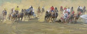 Enkhbold Dambadarjaa: CHUCKWAGON RACING, STAMPEDE
