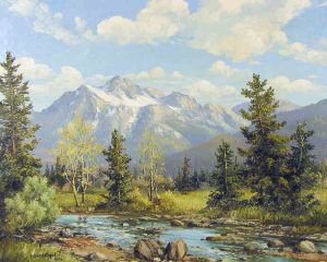 Duncan Mackinnon Crockford: GATEWAY TO THE ROCKIES, BOWFORT CREEK AND SAWBACK MT