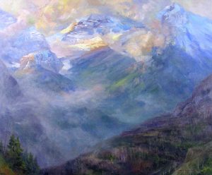 Orestes (Rick) Nicholas Grandmaison: THE VALLEY CLOUD (MT BOURGEAU)
