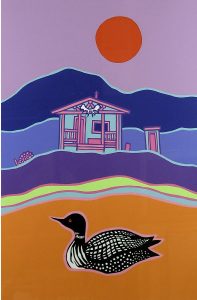 Ted Harrison: CRAG LAKE