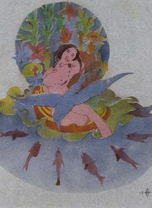 Sylvia Hahn: UNTITLED (SEA GODDESS)