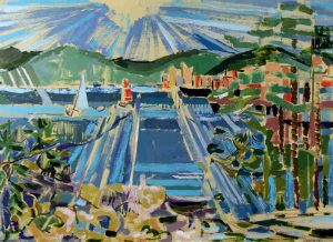 John Koerner: UNTITLED (HARBOUR SCENE)