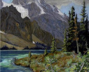 Horace Champagne: CERULEAN LAKE, ASSINIBOINE BC