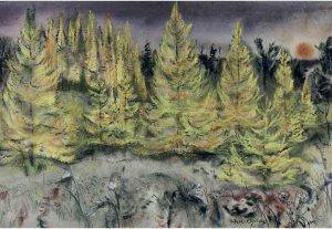 William (Will) Abernathy Ogilvie: UNTITLED (AUTUMN LARCH)