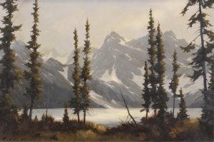 Karl E. Wood: CHEPHREN LAKE, JASPER NAT’L PARK