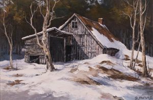 Georgia Jarvis: WINTER CABIN