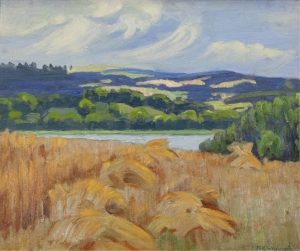 Mary Evelyn Wrinch: SUNLIGHT ON THE HILLS