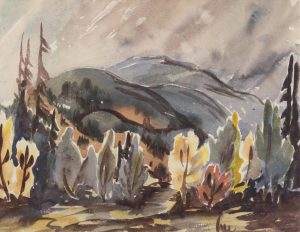 Janet Mitchell: RAIN IN THE MOUNTAINS