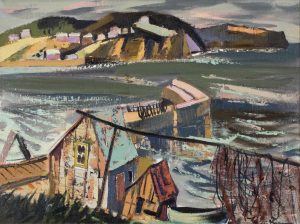 Henri Leopold Masson: FISHING VILLAGE