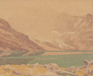 Walter Joseph Phillips: LAKE MACARTHUR, CANADIAN ROCKIES