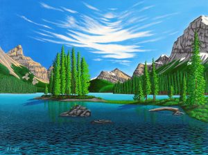 Barbara Engel: AT THE BACK OF BEYOND, JASPER, ALBERTA