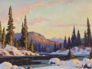 Roland Gissing: WINTER SUNSET