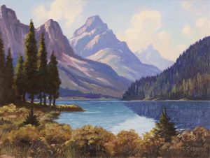 Roland Gissing: WATERFOWL LAKE