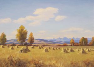Roland Gissing: HARVEST FIELD, ALTA