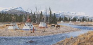 Paul Surber: ENCAMPMENT BY THE RIVER