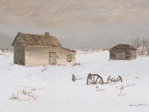Michael Lonechild: GREY DAY ON WHITE BEAR