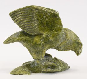 Lipa Pitsiulak: FALCON WITH FISH