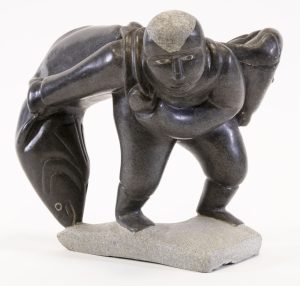 Charlie Saviajuk Usuarjuk: MAN HAULING FISH