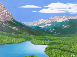 Barbara Engel: PEYTO LAKE, BANFF NATIONAL PARK