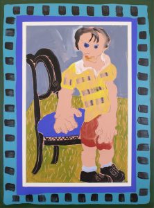 Leslie Donald Poole: BOY ON CARPET